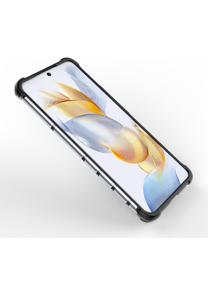 Honor 90 Honeycomb Doku Tpu+Pc Bırak-Kötü Telefon Kapağı (Yurt Dışından)