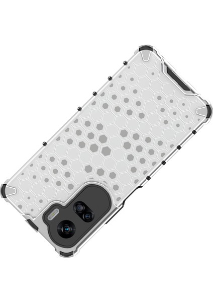 Honor 90 Lite 5g Kapak Anti-Çizelge Tpu+Pc Petek Doku Telefon Kılıfı (Yurt Dışından)