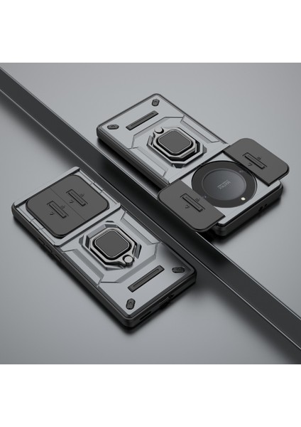 Honor X40 5g / X9A 5g / Magic5 Lite 5g 5g Telefon Kickstand Kapak Slayt Lens Koruyucusu (Yurt Dışından) indirimleri