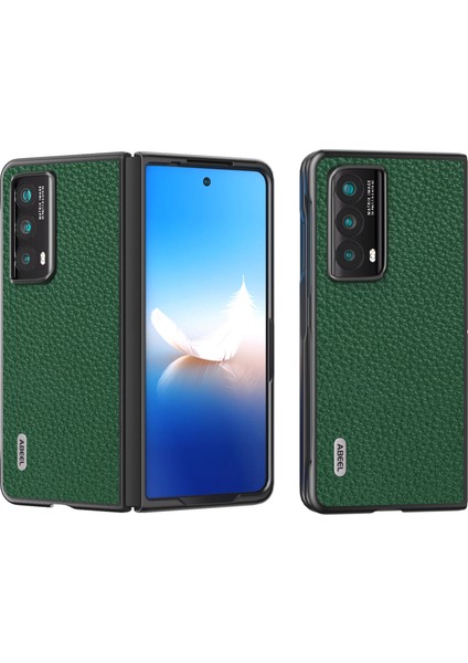 Honor Magic Vs2 5g Inek Deri Litchi Doku Telefon Kapağı (Yurt Dışından)