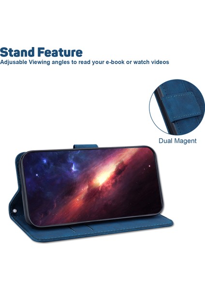 Honor X5 Plus / Play 40C 5g Deri Kılıf Baskılı Telefon Cüzdan Stand Kapağı (Yurt Dışından)