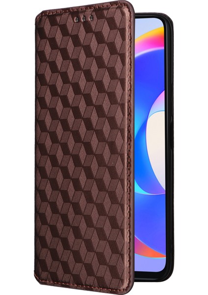 Honor X5 Plus / Play 40C 5g Kasa Tamamen Sarılmış Pu Deri Stand Kapağı (Yurt Dışından)