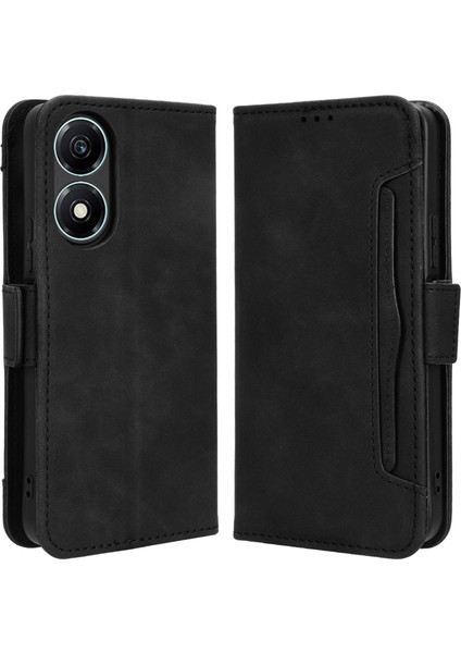 Honor X5 Plus / Play 40C 5g Deri Kılıf Telefon Kapağı Cüzdan Standı (Yurt Dışından)