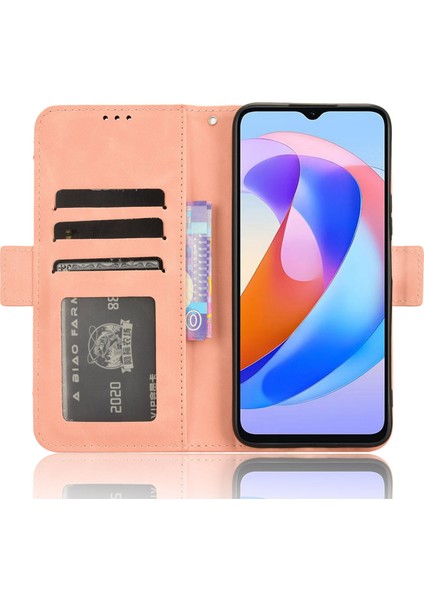 Honor X5 Plus / Play 40C 5g Deri Kılıf Telefon Kapağı Cüzdan Standı (Yurt Dışından)