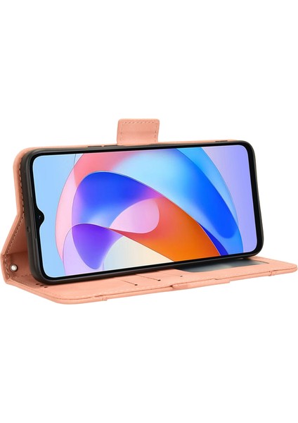 Honor X5 Plus / Play 40C 5g Deri Kılıf Telefon Kapağı Cüzdan Standı (Yurt Dışından)