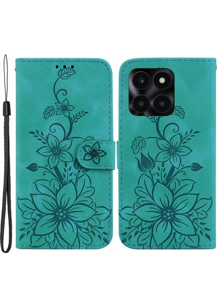 Honor X6A 4g Deri Kılıf Telefon Kapağı Stand Cüzdanı (Yurt Dışından)
