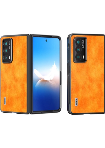 Honor Magic Vs2 5g Litchi Doku Pu Deri Telefon Kapağı (Yurt Dışından)