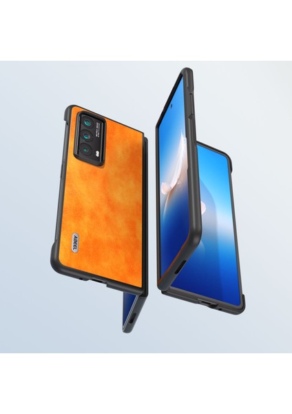 Honor Magic Vs2 5g Litchi Doku Pu Deri Telefon Kapağı (Yurt Dışından)