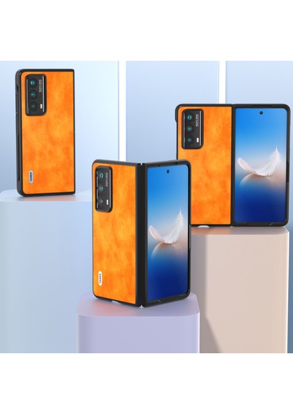Honor Magic Vs2 5g Litchi Doku Pu Deri Telefon Kapağı (Yurt Dışından)