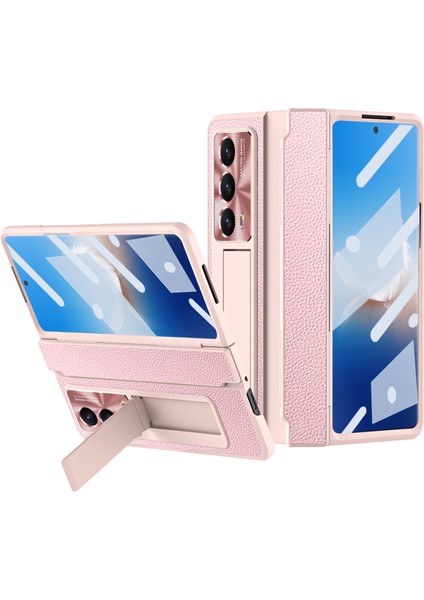 Honor Magic Vs2 5g Deri+Pc Telefon Kapağı (Yurt Dışından)