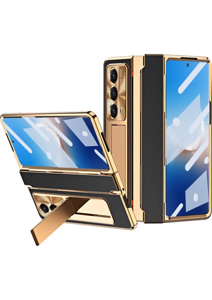 Honor Magic Vs2 5g Deri+Pc Telefon Kapağı (Yurt Dışından)