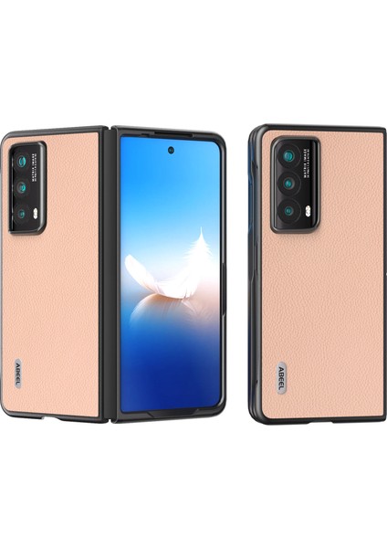Honor Magic Vs2 5g Litchi Dokusu Ince Fit Telefon Kapağı (Yurt Dışından)