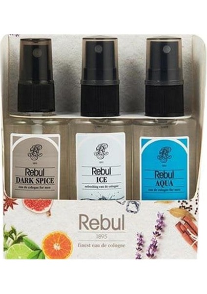 Dark Spice + Ice + Aqua 50 ml 3'lü Set
