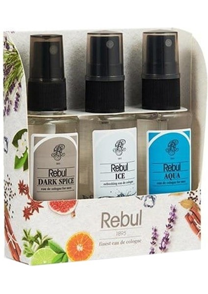 Dark Spice + Ice + Aqua 50 ml 3'lü Set