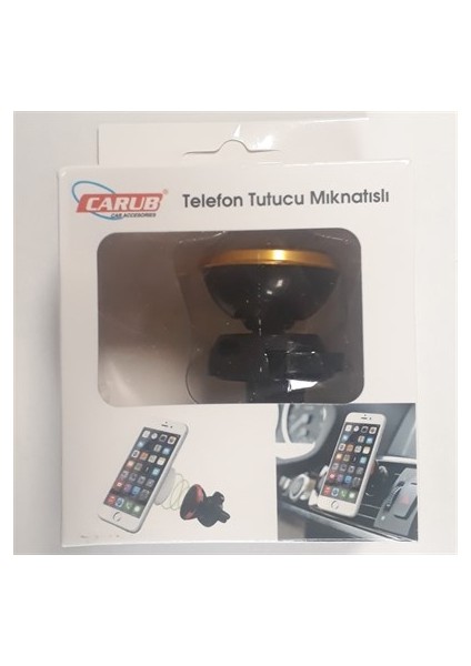 Telefon Tutucu Mıknatıslı Gold BR5901022