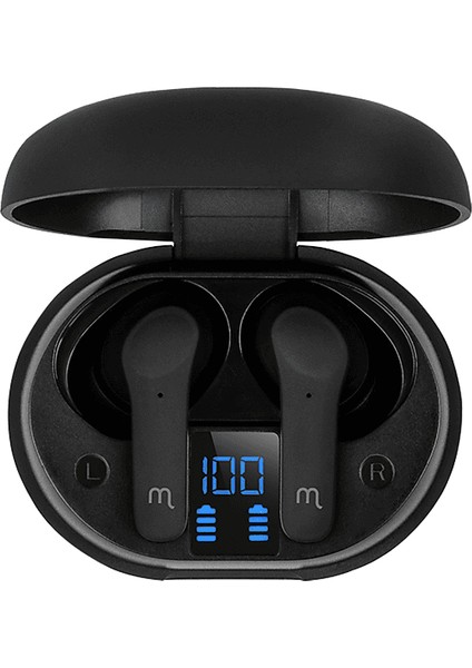 TW03 Gerçek Kablosuz Kulak Içi Bluetooth Kulaklık Siyah
