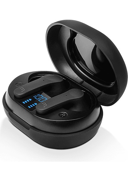 TW03 Gerçek Kablosuz Kulak Içi Bluetooth Kulaklık Siyah