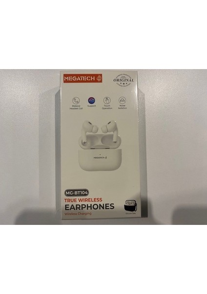 MG-BT104 True Earphones Bluetooth Kablosuz Kulaklık