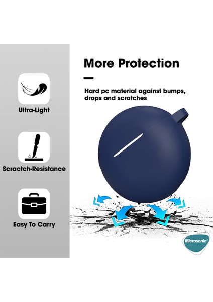 Oppo Enco Air 2i Kılıf Askılı Mat Silikon Pembe fiyatları