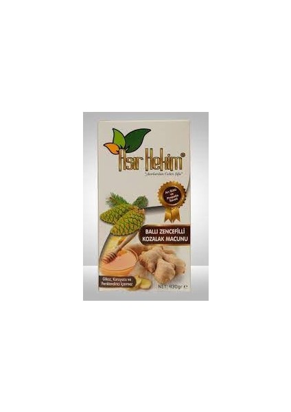 Kozalak Macunu Ballı Zencefilli (430GR)