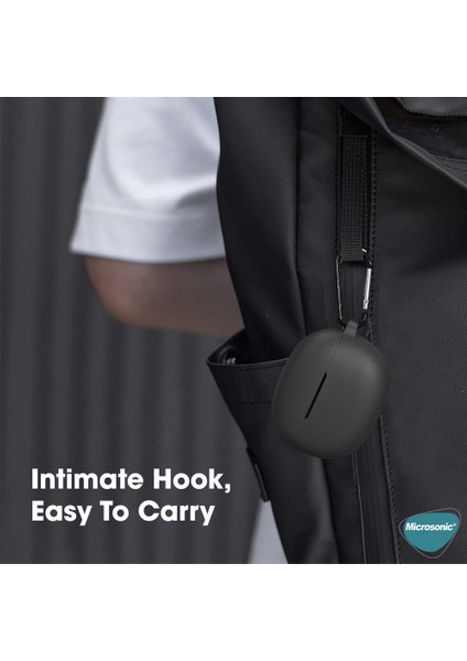 Realme Buds T100 Kılıf Askılı Mat Silikon Beyaz fırsatları