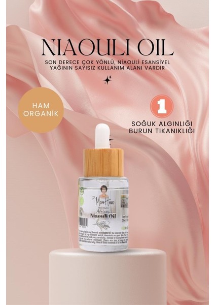 Dr. Mom Hand Niaouli Yağı (Oil) 30ML, %100 Saf, Ham, Seyreltilmemiş