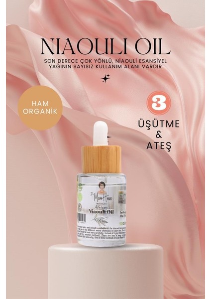 Dr. Mom Hand Niaouli Yağı (Oil) 30ML, %100 Saf, Ham, Seyreltilmemiş