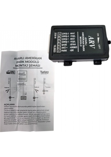 Arv Amerikan Park Modülü Ayarlı