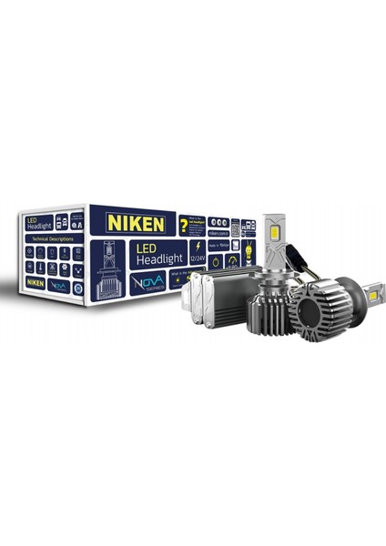 H7 LED Xenon Nova Serisi 90W/12000LM/6500K