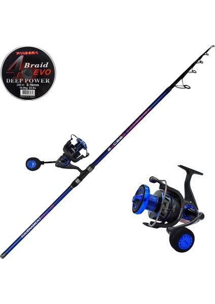 Exceed 4.20MT 150-250GR Atar Surf Olta Kamışı Set