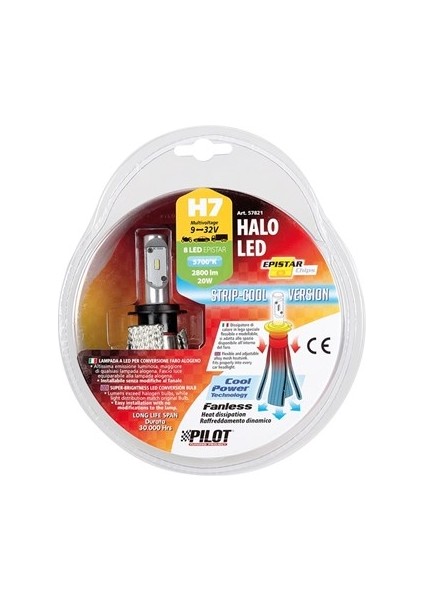 Pilot H7 Led Ampul 5700K 2800lm 20W 1 Adet 57821