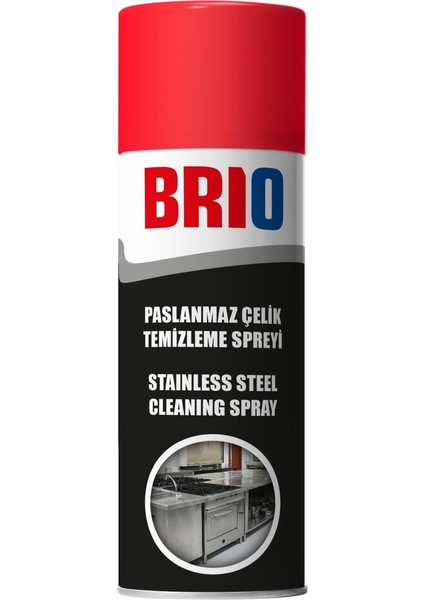 Paslanmaz Çelik Temizleme Spreyi 400 Ml