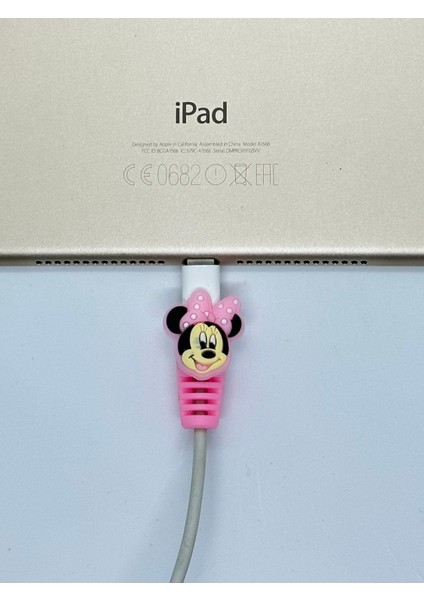 Minnie Mouse 5 Temalı Şarj Aleti Kablo Koruyucu