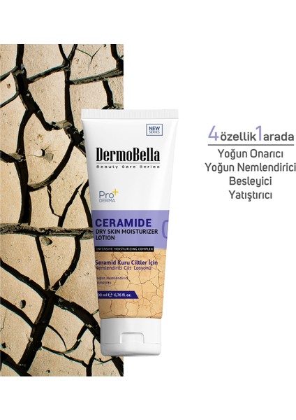Seramid Kuru Ciltler Için Nemlendirici Cilt Losyonu 200 ml indirimleri