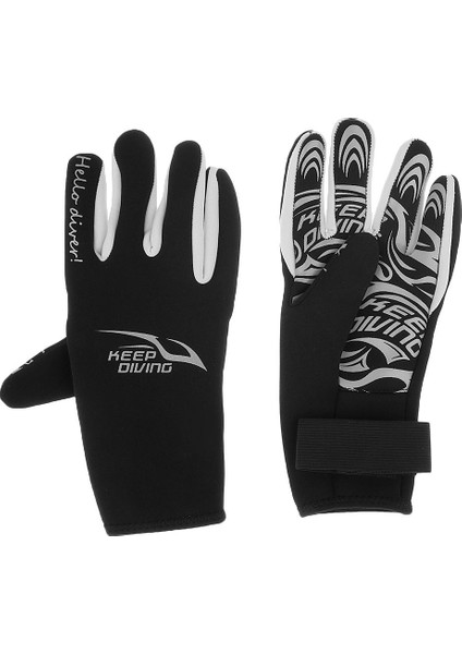2/l/xl 3mm Neopren Wetsuits Eldiven Dalış Scuba Şnorkel M (Yurt Dışından)
