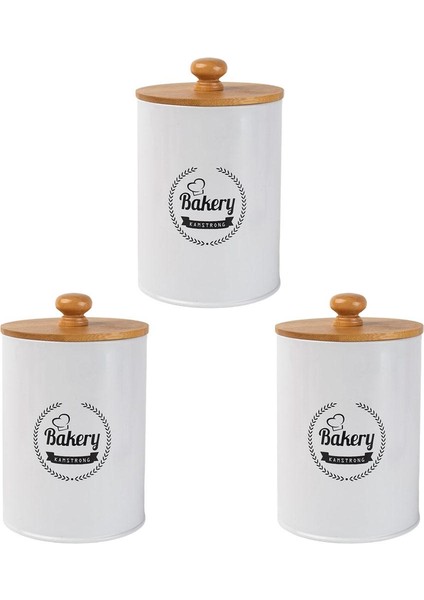 3'lü Metal Mutfak Kutu Çay Ş Kutuları Kavanoz Gıda (Yurt Dışından) fiyatları