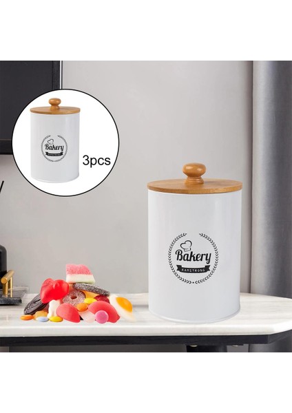 3'lü Metal Mutfak Kutu Çay Ş Kutuları Kavanoz Gıda (Yurt Dışından) modelleri