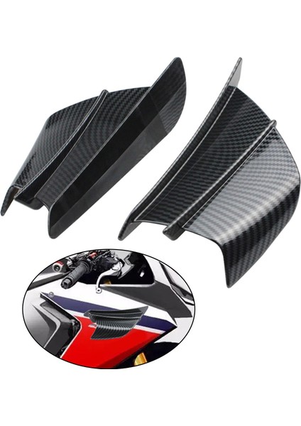 / Motosikletler Fiber Için Evrensel Motosiklet Kanatçıkları (Yurt Dışından) fırsatları