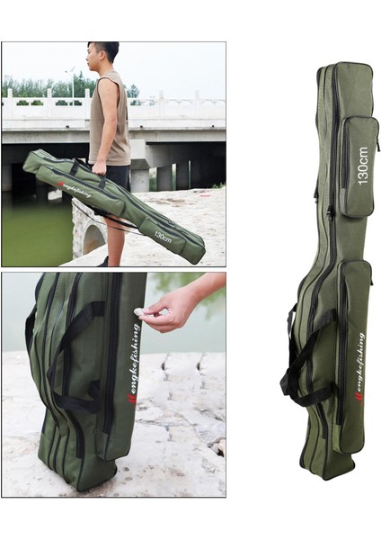 Çantası Taşıyıcı Kutup Kutusu 2 Katlı Takım 150CM Yeşil (Yurt Dışından)