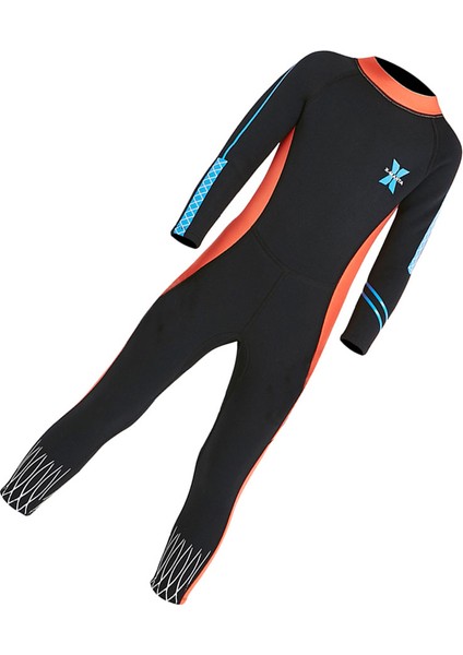 Çocuk Tam Vücut Dalış Elbisesi Wetsuit Xl (Yurt Dışından)