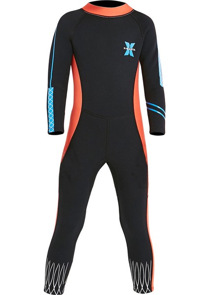 Çocuk Tam Vücut Dalış Elbisesi Wetsuit Xl (Yurt Dışından)