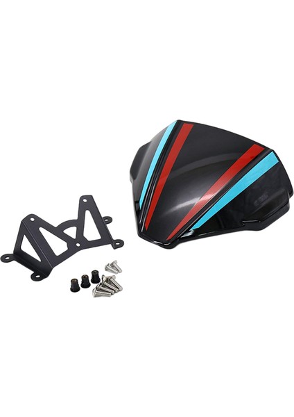 21-2022 Kırmızı Için Motosiklet Ön Cam Ön Cam (Yurt Dışından)
