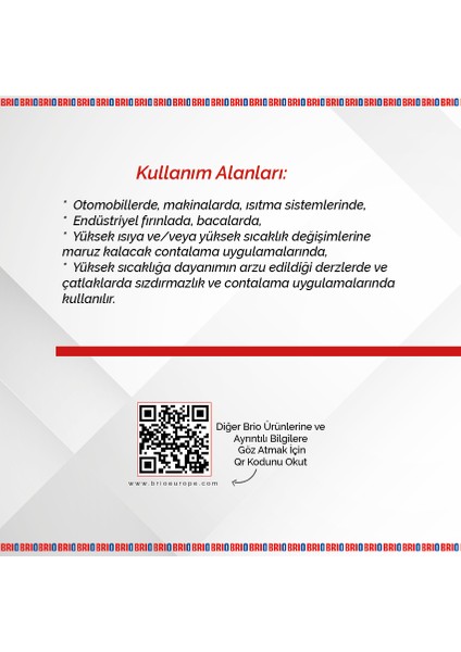 Sıvı Conta 200 Ml Rtv Gri