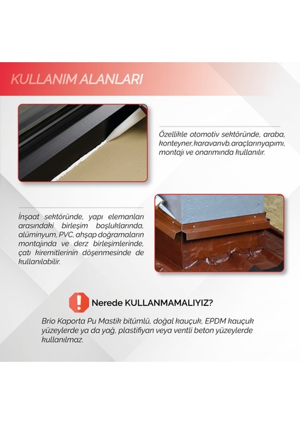 Pu Mastik 280 Ml 40S Beyaz fırsatları