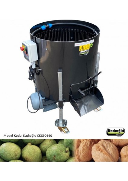 CKS90 100-120KG -180 Litre Sabit Devir Ceviz Soyma Makinesi