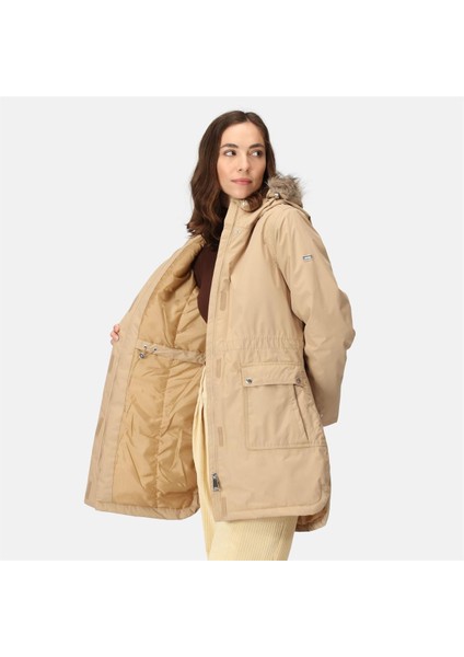 Sabinka Kadın Parka Mont Bej modelleri