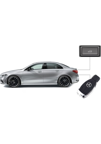 Mercedes A Serisi Sedan Elektrikli Bagaj Sistemi (2019-2021)