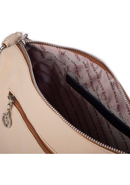 Kadın Çapraz Çok Gözlü Günlük Çanta Kum Taba Buzzy ( 30X22 cm Ebatlarındadır.) fiyatları