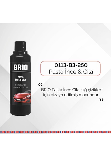 Pasta İnce & Cila 250 Ml fiyatları