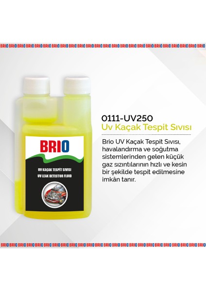 Uv Kaçak Tespit Sıvısı 250 Ml